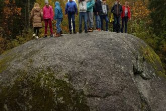 Ilūkstes Raiņa vidusskolas 3.e – 9.e klases skolēnu mācību ekskursija uz Skrindu dzimtas muzeju