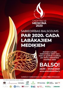 Aicina balsot par 2020. gada labākajiem mediķiem