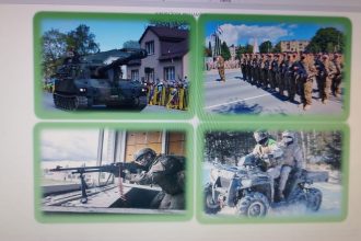 Ilūkstes Raiņa vidusskolas un Špoģu vidusskolas jaunieši tiekas ar Zemessardzes 36. kaujas atbalsta bataljona pārstāvjiem