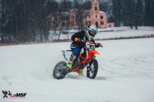 Ilūkstieši piedalījās Latvijas ziemas motokrosa čempionātā!